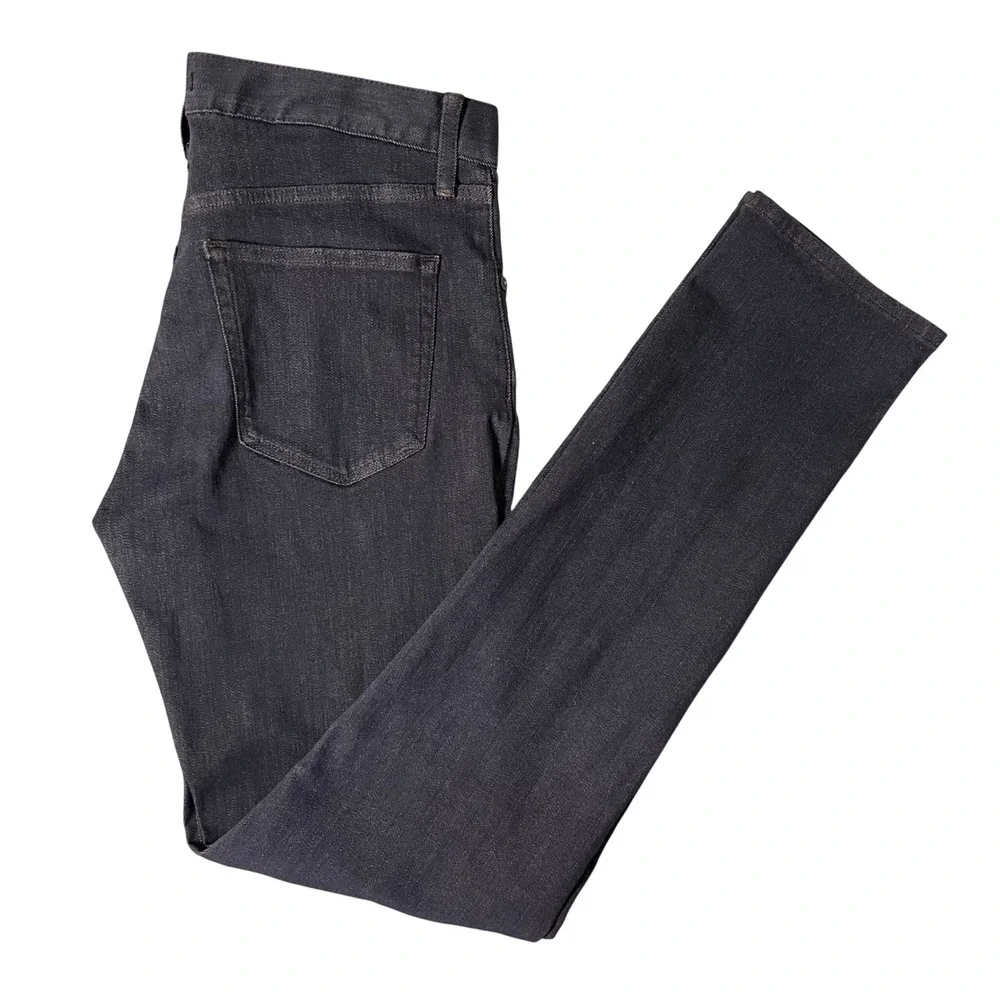 Uniqlo Slim Fit Straight Jeans Mens 30x33 Dark Wash Stretch Denim Elevated Basic